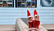J Thomson Colour Printers' elves riding the Spectrophotometer which is the simplest way to ensure better ink performance in print. If you want to see what the naughty elves are up to in the run up to Christmas follow @jthomsoncolourprinters #jtcp #printing #litho #digital #design #print #pantone #behindthescenes #heidelberg #spectrophotometer #naughtyelves #elvesbehavingbadly #elfontheshelf2023 | J Thomson Colour Printers