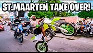 Dirt Bikes Take Over Caribbean Island (Sint Maarten) | Braap Vlogs
