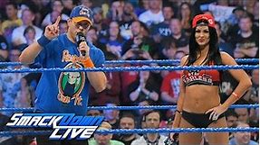 "John Cena" and "Nikki Bella" give themselves an A-List sendoff: SmackDown LIVE, April 4, 2017