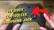 How To Fix Headphone Jack On Xbox Series X/S Controller Without Opening - 2023