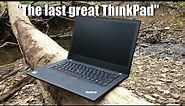 A look at the ThinkPad T480