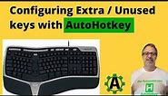 How to configure extra keyboard buttons with AutoHotkey | Natural Ergonomic keyboard 4000