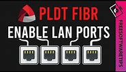How to enable all Lan PORTS on PLDT Home Fibr Router + No Internet on LAN 2/3/4 Fix (2020/2021)