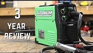 Harbor Freight Welder Titanium Flux 3 Year Review, Setup and Test