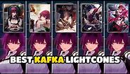 Kafka Light Cone Comparison! BEST Light Cones To Use For F2P or P2W ?? [Honkai Star Rail]
