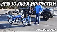 How To Ride A Motorcycle For Beginners.