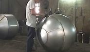 How to make Large Stainless Steel Holow Sphere? Making Production Methods