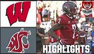 Wisconsin Badgers vs. Washington State Cougars | Full Game Highlights