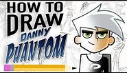 How to draw DANNY PHANTOM with creator Butch Hartman | Butch Hartman