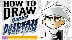 How to draw DANNY PHANTOM with creator Butch Hartman | Butch Hartman