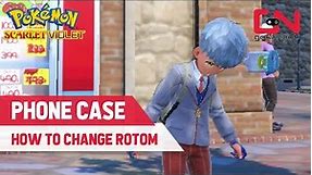 How to Change Rotom Phone Case in Pokemon Scarlet and Violet