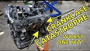 Taking "Blown Up Engine" To A New Level! Kia Sorento 3.3L GDI V6 In Shambles. I AM IMPRESSED!