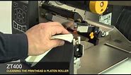 Zebra ZT400: How-to Clean the Printhead & Platen