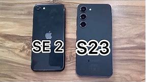 iPhone SE 2 vs Samsung Galaxy S23