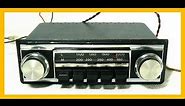 Radiomobile M/L Model 1070x Classic Push Button Car Stereo Radio 1970's