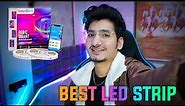 Best RGBIC LED Strip By NeonBlink - RGB IC LED Strip With Music Sync & 140+ Effects India