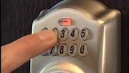 How To Use Your Schlage BE365 Keypad Deadbolt