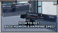 [AUT] HOW TO GET *NEW* BASE HAMON AND VAMPIRE!