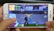 Test Game Fortnite Mobile on iPhone 7 Plus