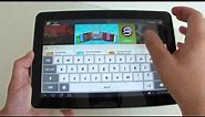 Samsung Galaxy Tab 10.1 GT-P7500 hands on PART 1/2