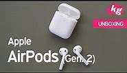 Apple AirPods Gen.2 Unboxing [4K]