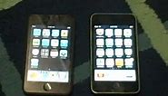 Quick Differances of iPod touch 1st gen and 2nd/3rd gen
