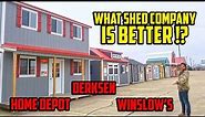 Shed to house - Which shed company is better?