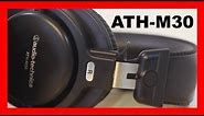 Audio Technica ATH-M30 Professional Studio Monitor Headphone Review
