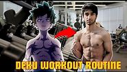 I Followed Deku's Workout Routine... [ My Hero Academia ]