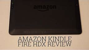 Amazon Kindle Fire HDX 7" Review
