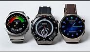 Huawei Watch Comparison - Watch GT4 vs Watch 4 Pro vs Watch Ultimate!