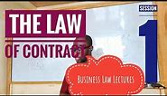 Business Law Lectures - The Law of Contract 1 | ICAG | ACCA | Nhyira Premium