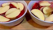 HOW TO KEEP SLICED APPLES FROM TURNING BROWN | KITCHEN HACK