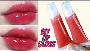 DIY LIP GLOSS *how to make cute lip gloss in 5 minutes*DIY | 5 Minute Lip Gloss | lip gloss making