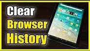 How to Clear the Silk Browser History on Amazon Fire HD 10 Tablet (Fast Method)