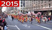 Chinese New Year Parade 2015 San Francisco (compilation)
