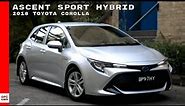 2018 Toyota Corolla Ascent Sport Hybrid CVT Hatchback