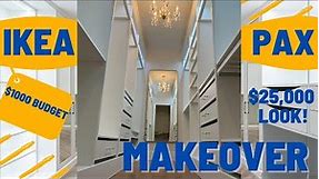 IKEA PAX CLOSET MAKEOVER