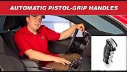 Hurst Billet/Plus Pistol-Grip Automatic Shift Handles for Challenger, Charger, Mustang and Camaro