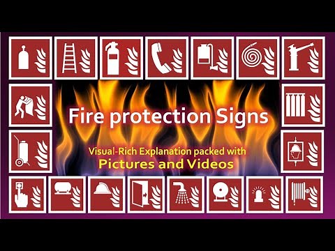 Fire protection Signs