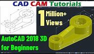 AutoCAD 2018 3D Tutorial for Beginners