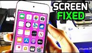 iPod Touch Screen NOT Responding To Touch / Freezing / Unresponsive? How To FIX