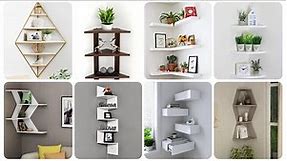 TOP 35+ Modern Corner Shelf Decorating Ideas | Wall Corner Shelf Design