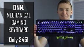Onn Mechanical RGB Gaming Keyboard Review - Good Features & Price!