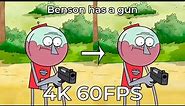 Benson has a gun | 4K 60fps