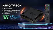 Powerful X96Q Allwinner H313 Android 10 TV Box -Make Your Normal TV to Smart TV