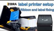label printer setup | review | installation | zebra