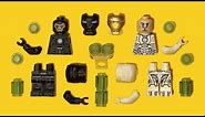 LEGO Iron Man | The House Party Protocol | Mark 4 "Tron" & Mark 39 | Unofficial Minifigure | Marvel