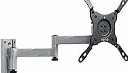 VIVO Quick Release RV TV Wall Mount for 13 to 43 inch Screens, Articulating Lockable Bracket Stand, Fits up to VESA 200x200, Black, Mount-TVQR1