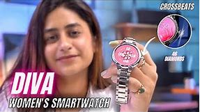 Crossbeats Diva Women's Smartwatch - Best Smartwatch under 3000⚡️*AMOLED